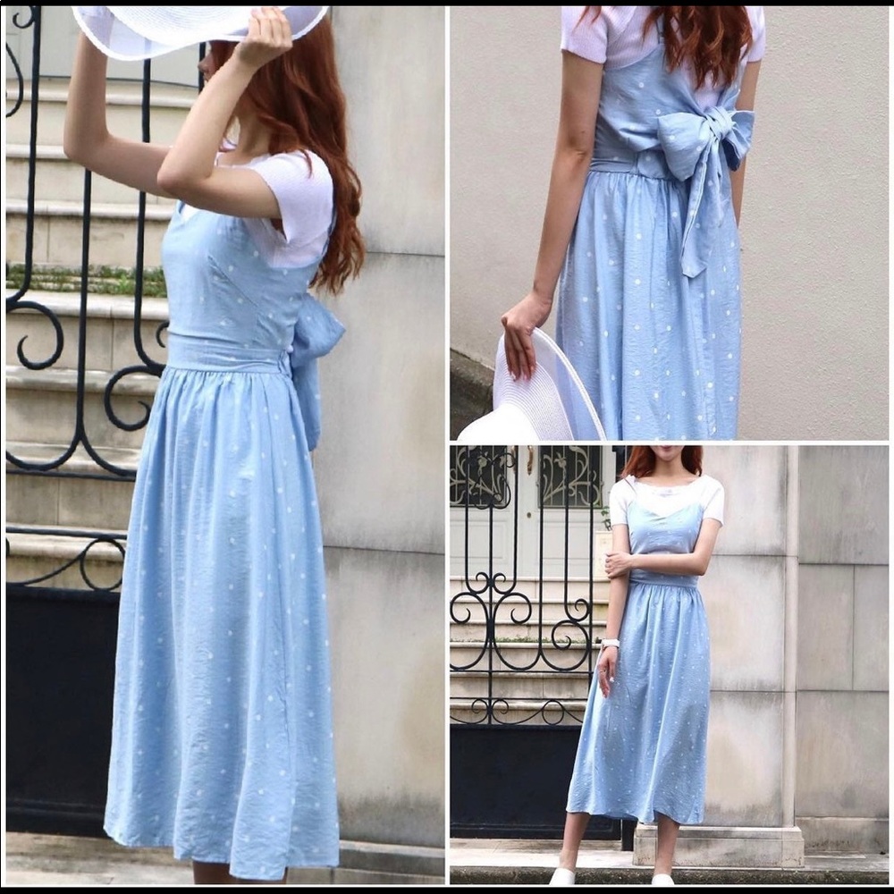 Blue One piece dress